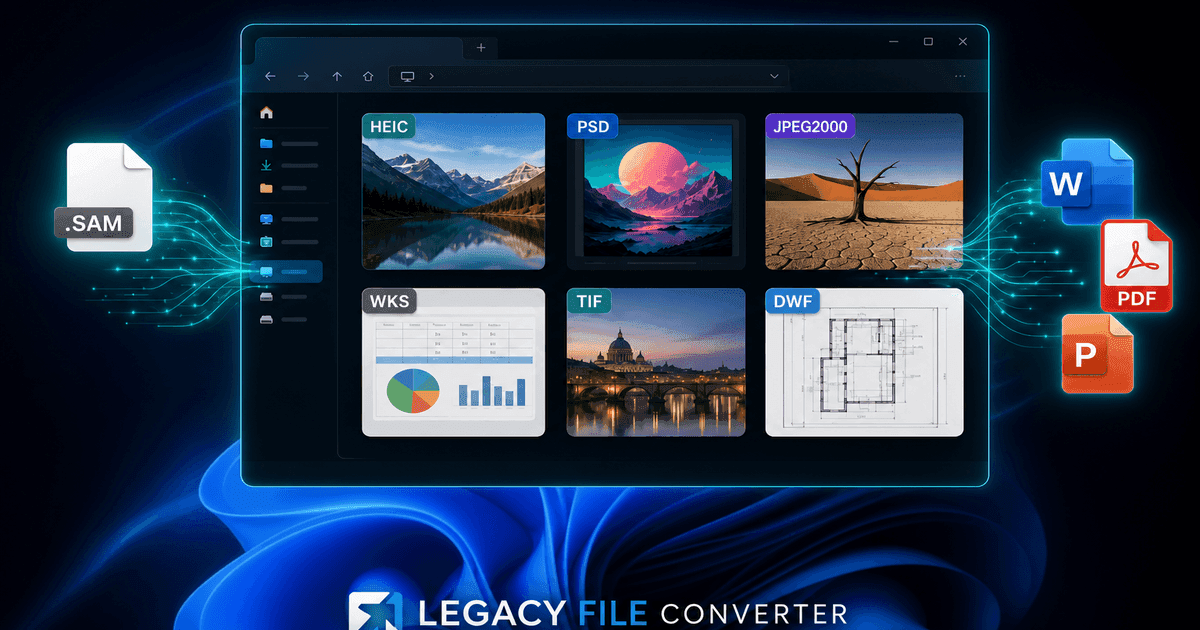 Beyond Ami Pro: Convert (Almost) Any Legacy File on Windows